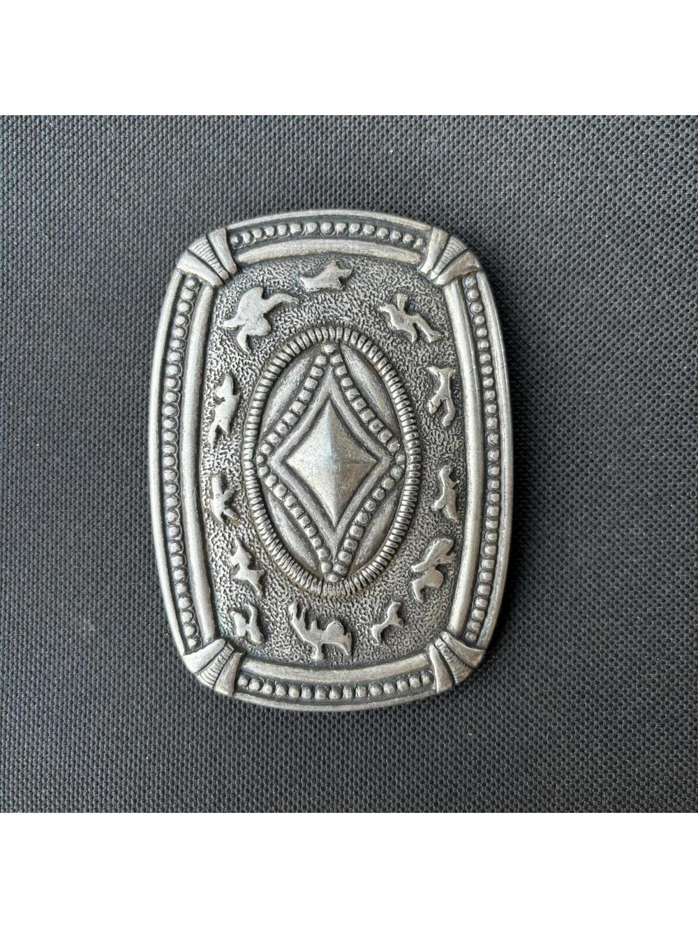 Pearl Metal Belt Buckle - 1990
